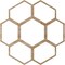 Ekena Millwork Florin Wood Fretwork Pierced Ceiling Medallion, Red Oak, 30"OD x 10 1/2"ID x 3/8"T CMWP30X30X0375FORO - alternate 4